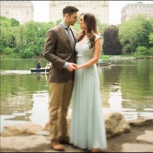 Mint Green Badgley Mischka Gown